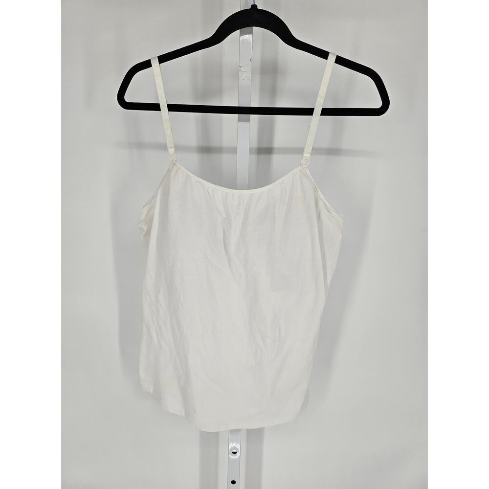 Soft Surrounding Women's Strapless White Sleeveless Cami Top Size 42D